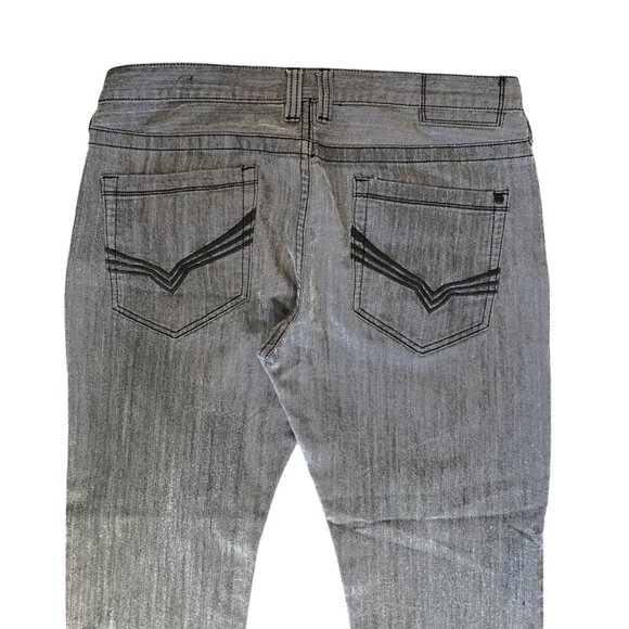 G By Guess Korbin Slim Fit Gray Denim Jeans For Men Size 36X30 - Picture 5 of 15